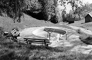 Die Wassertretstelle im Fürholztal