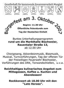 Bürgerfest 