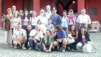 Die Reisegruppe aus San Costanzo