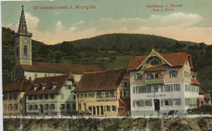 Weisenbach vor 100 Jahren