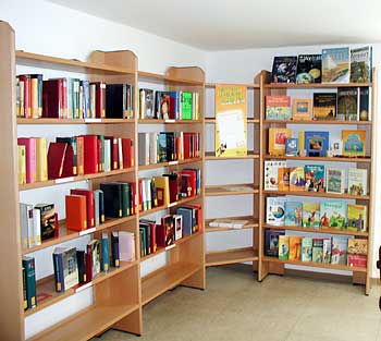 Die katholische öffentliche Bücherei.