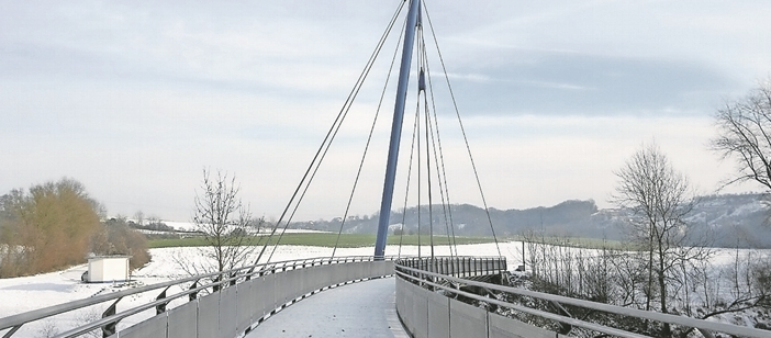 So könnte die neue Fahrradbrücke aussehen
