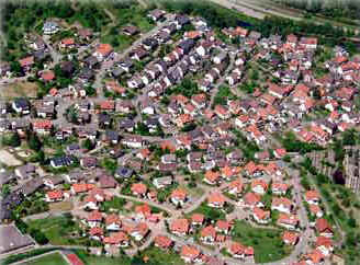 Luftbild von Weisenbach