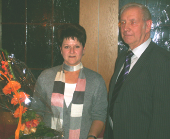 Bürgermeister-Stellvertreter Rudolf Fritz und Silvana Salokat