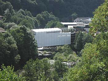 Sanierungsarbeiten an der Eisenbahnbrücke 