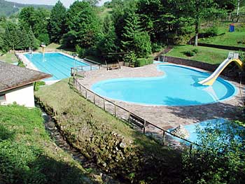 Das Latschigbad in Weisenbach