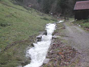 Gaisbach Hochwasser