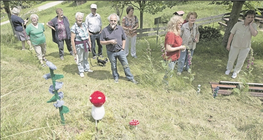 Eröffnung Wollweg am NaturFreunde Haus